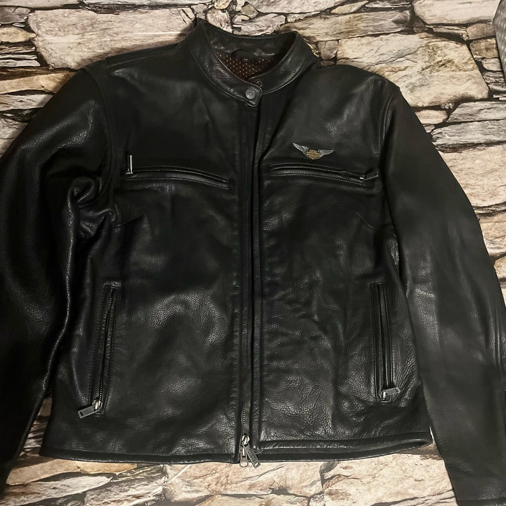 Women’s L Harley Davidson leather